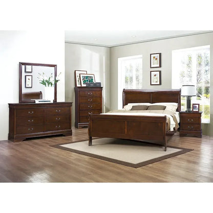 Letto a slitta Cherry Monty Brown