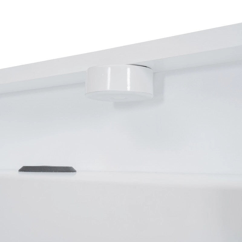 Letto a piattaforma con mensole integrate, luce LED e porte USB, full/twin size