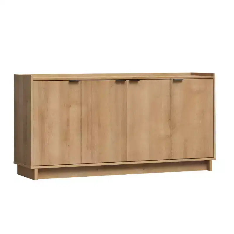 Prepac Simply Modern 4 Door Sideboard Console Table Cabinet