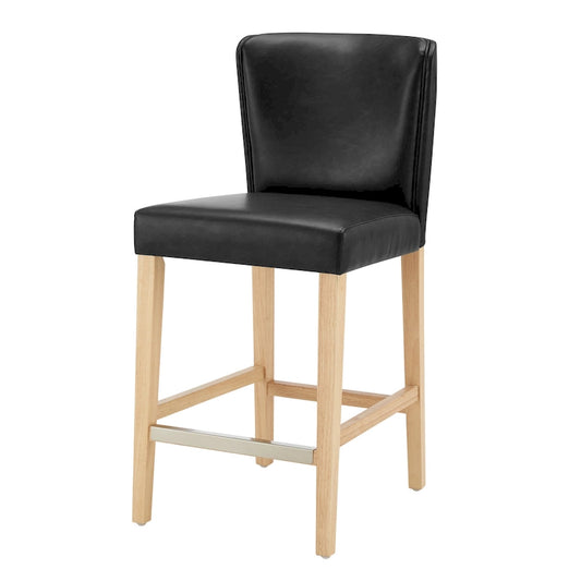 Albie KD Faux Leather Counter Stool