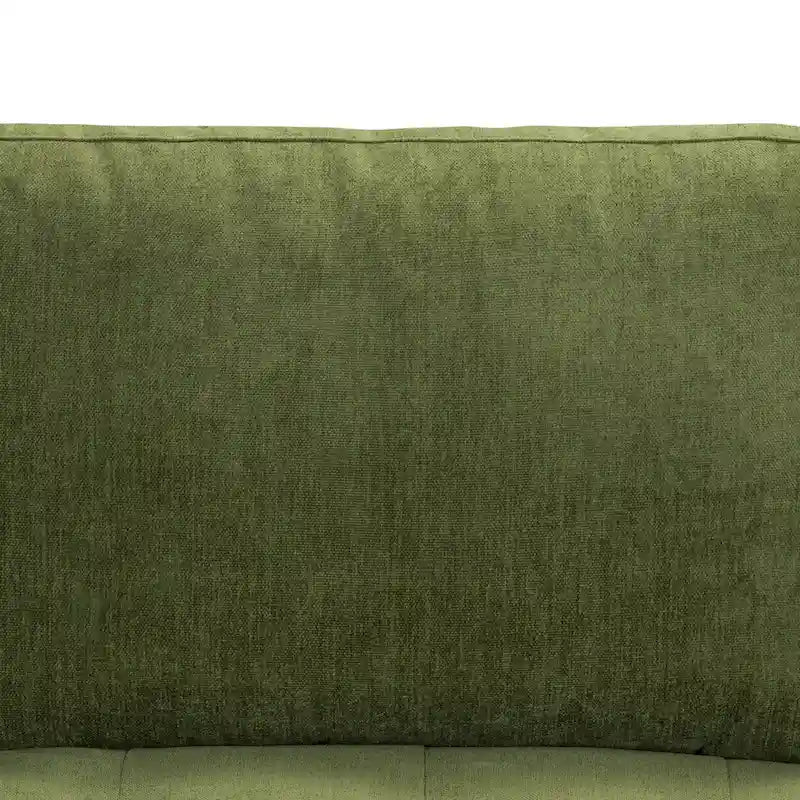 Poly & Bark Napa Fabric 98  Corner Sectional Sofa