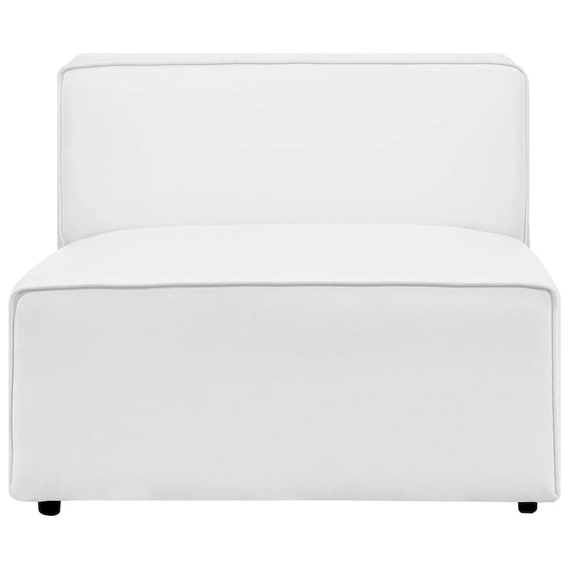 Mingle Vegan Leather 7-Piece Sectional Sofa