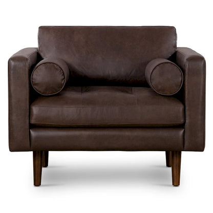 Poly and Bark Napa Lounge Chair - Genuine Italian Leather