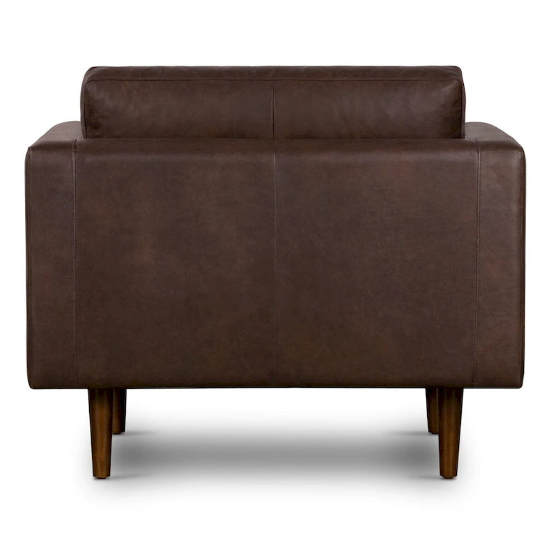 Poly and Bark Napa Lounge Chair - Genuine Italian Leather