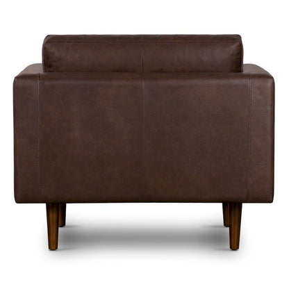 Poly and Bark Napa Lounge Chair - Genuine Italian Leather