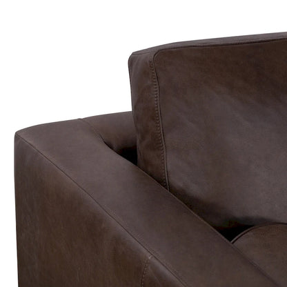 Poly and Bark Napa Lounge Chair - Genuine Italian Leather