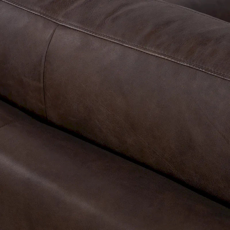 Poly and Bark Napa Lounge Chair - Genuine Italian Leather