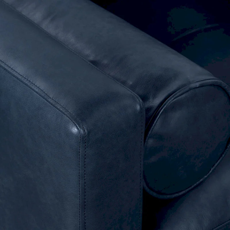 Poly and Bark Napa Lounge Chair - Genuine Italian Leather