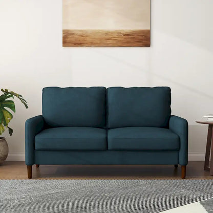 Living Room Loveseat Linen Sofa