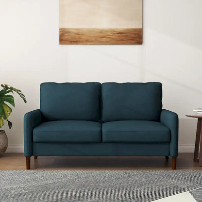 Living Room Loveseat Linen Sofa