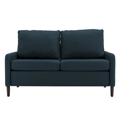 Living Room Loveseat Linen Sofa