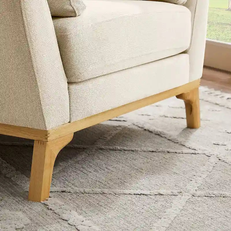 VANOMi 41.7  Modern Flared Arm Accent Chair