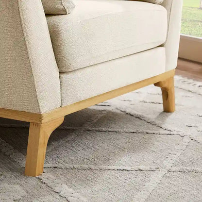 VANOMi 41.7  Modern Flared Arm Accent Chair