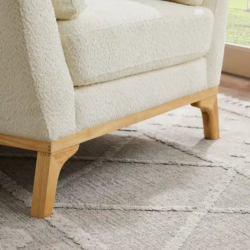 VANOMi 41.7  Modern Flared Arm Accent Chair