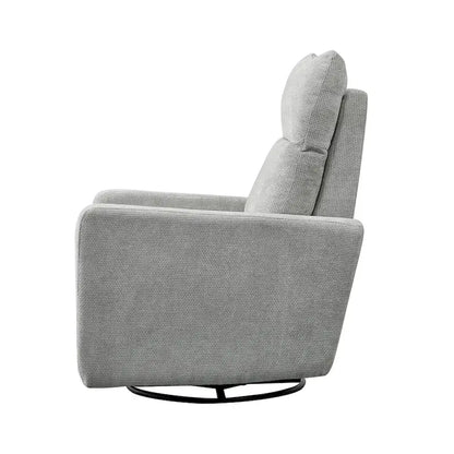 Olmas 33.5 W Power Swivel Glider Recliner with USB Charger Set Of 2