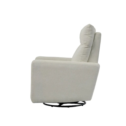 Olmas 33.5 W Power Swivel Glider Recliner with USB Charger Set Of 2