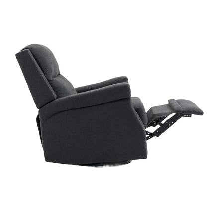 Swivel Manual Recliner Chair 360 Degree Leisure Arm Chair, Nursery Rocking Chairs