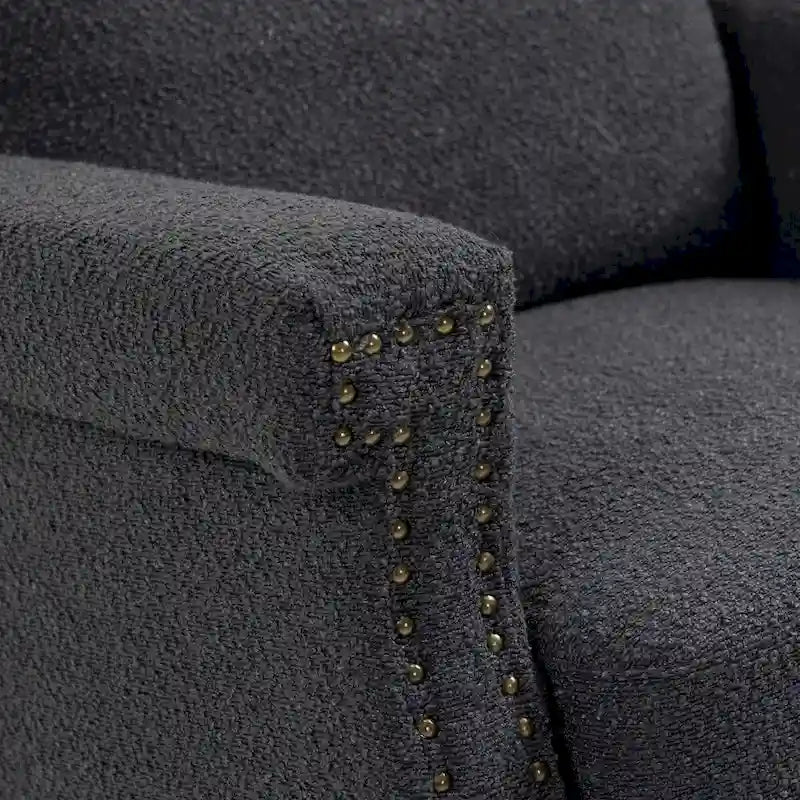 Swivel Manual Recliner Chair 360 Degree Leisure Arm Chair, Nursery Rocking Chairs