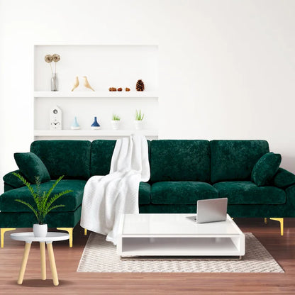 Kata 115  Sectional Sofa with Ottman