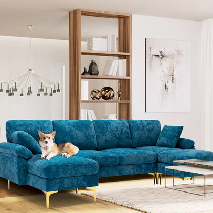 Kata 115  Sectional Sofa with Ottman