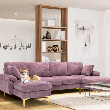 Kata 115  Sectional Sofa with Ottman