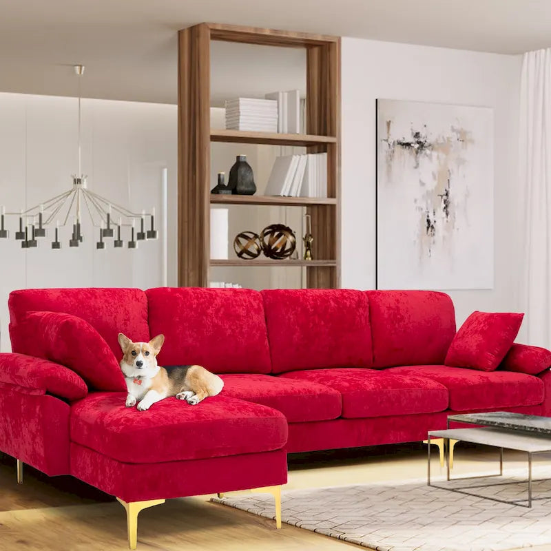 Kata 115  Sectional Sofa with Ottman