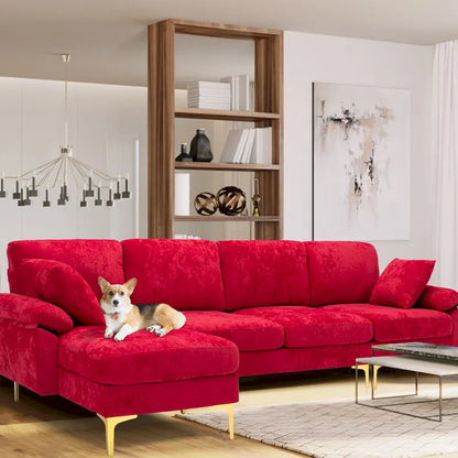 Kata 115  Sectional Sofa with Ottman