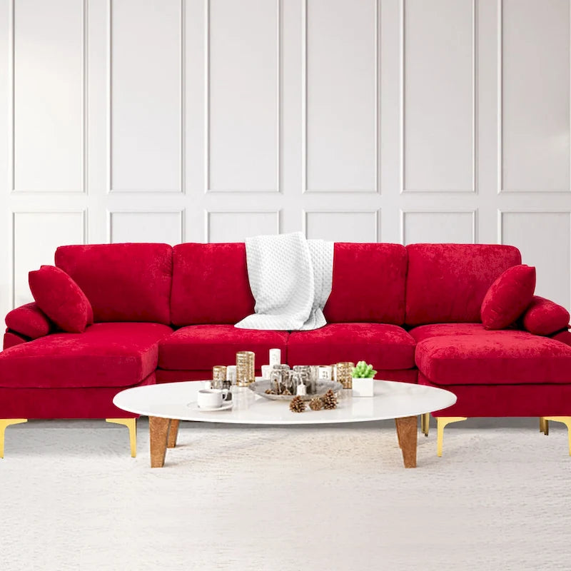 Kata 115  Sectional Sofa with Ottman