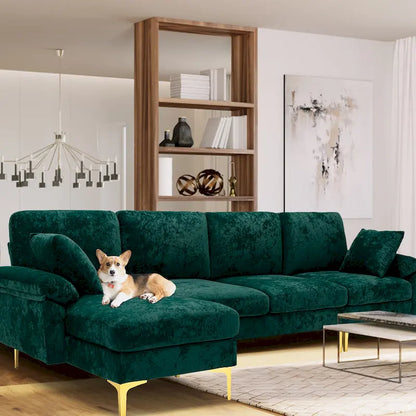 Kata 115  Sectional Sofa with Ottman