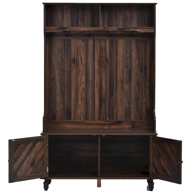 Hall Tree with 4 Hooks