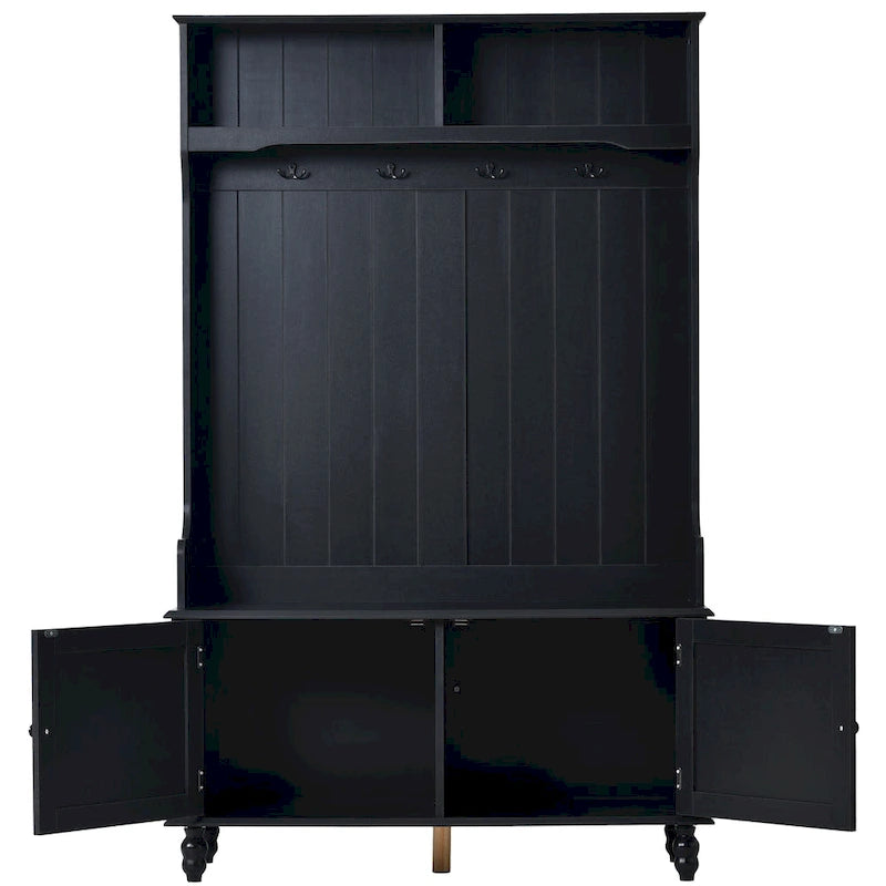 Hall Tree with 4 Hooks