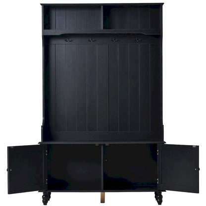 Hall Tree with 4 Hooks