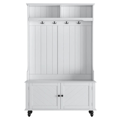 Hall Tree with 4 Hooks