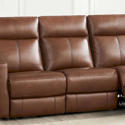 Hydeline Vienna Zero Gravity Power Recline and Headrest Top Grain Leather Sofa and Loveseat - Sofa, Loveseat