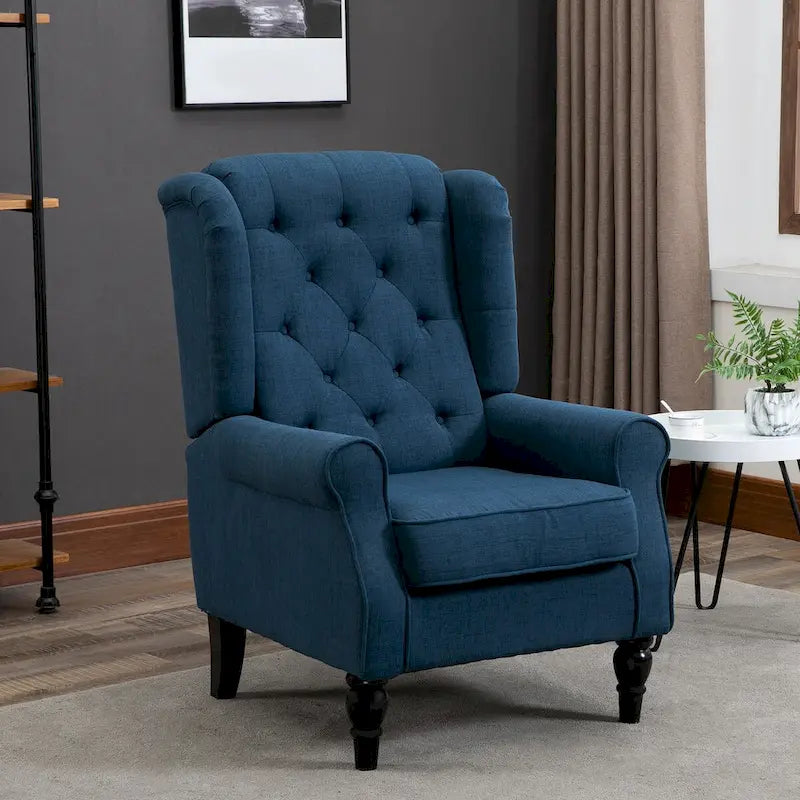 Accent Chair with High Wingback