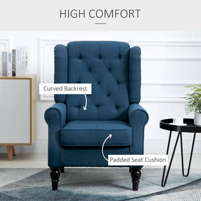 Accent Chair with High Wingback
