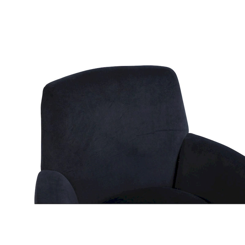 Velvet Swivel Barrel Chair, Swivel Accent Chairs Armchair, Reading Chairs, Round Barrel Chairs with Gold Stainless Steel Base