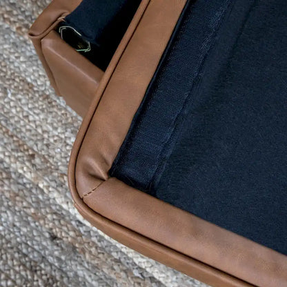 Atley Upholstered Bench with Storage and Solid Wood Legs