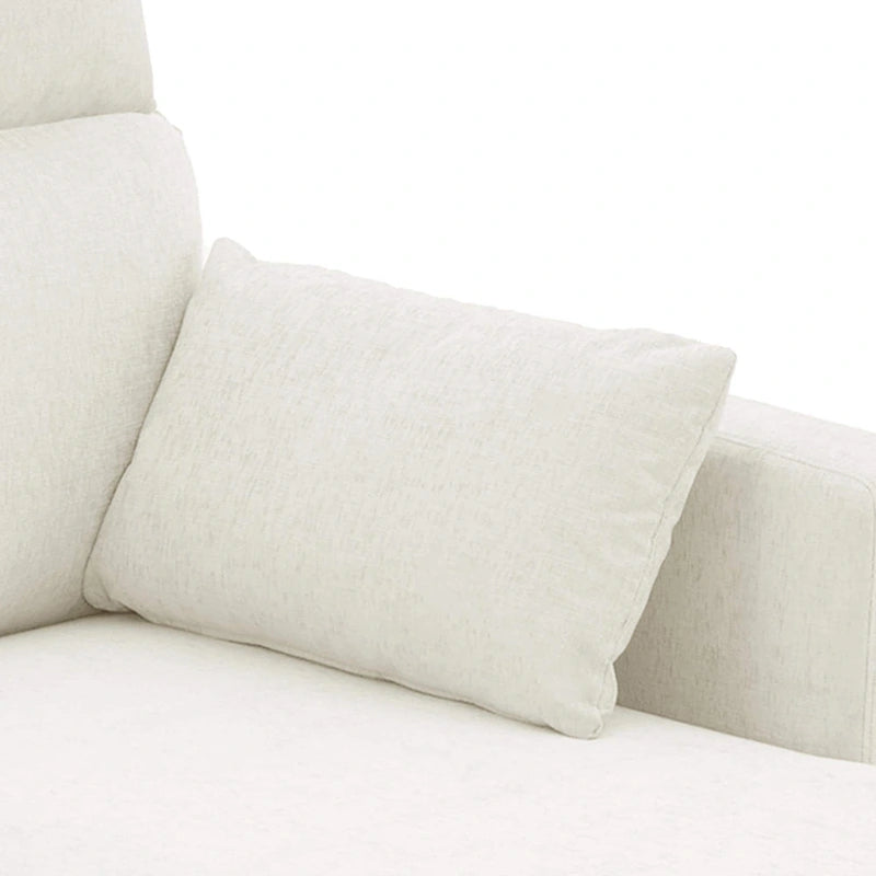 89  Chenille Sectional Sofa Couch With Extra Wide Chaise For Livingroom