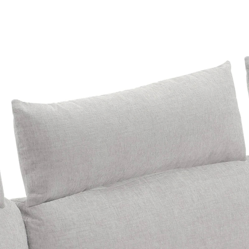 89  Chenille Sectional Sofa Couch With Extra Wide Chaise For Livingroom