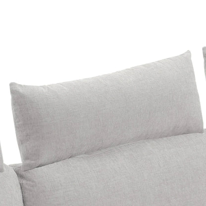 89  Chenille Sectional Sofa Couch With Extra Wide Chaise For Livingroom