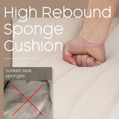 HOMYKA Accent Chair Upholstered Velvet Wingback Armchair Set of 2