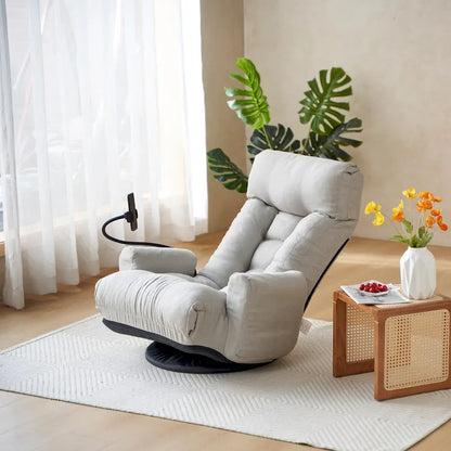 Swivel Leisure Chair with Adjustable Head and Waist