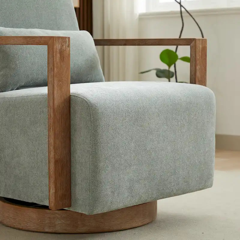Swivel Modern Upholstered Accent Chair