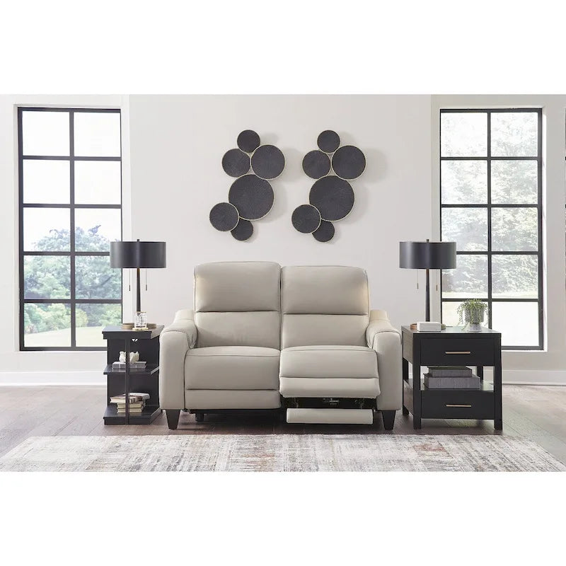 Signature Design by Ashley Mercomatic Power Reclining Loveseat - 62 W x 40 D x 42 H