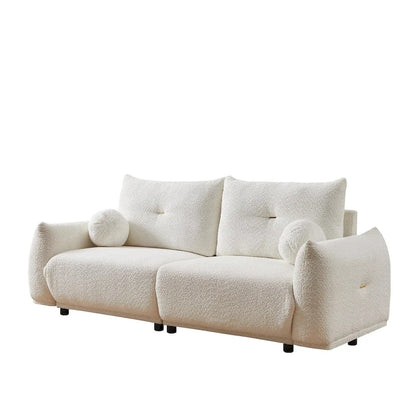 Lamb's wool 2-seater sofa