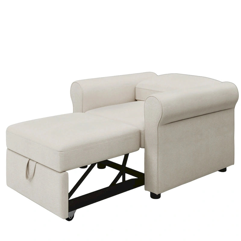 3-in-1 Convertible Sleeper Chair Bed