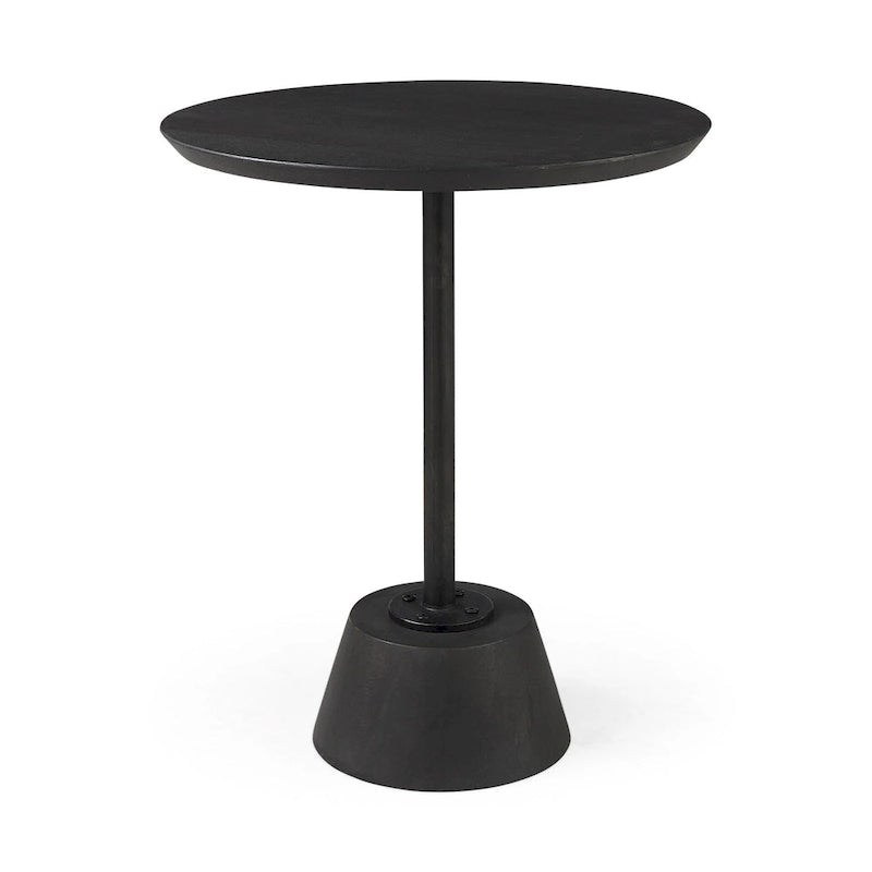 Pedestal Table with Detailing - 24  H x 20  W x 20  D