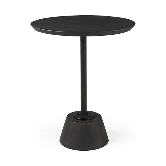 Pedestal Table with Detailing - 24  H x 20  W x 20  D