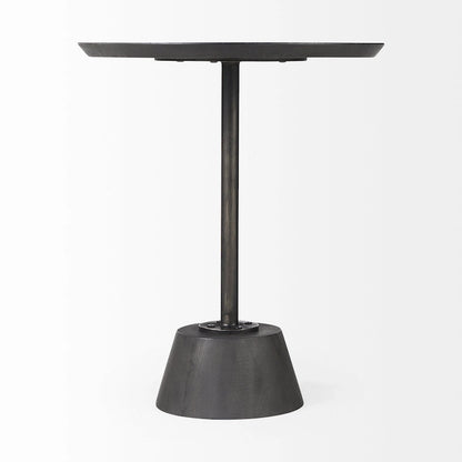 Pedestal Table with Detailing - 24  H x 20  W x 20  D